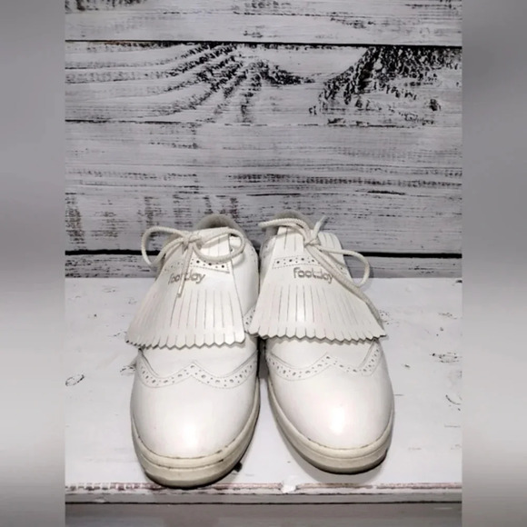 Footjoy Softjoys Golf Shoe in White size 11 Narrow 98566 Athletic Sports - Picture 5 of 6